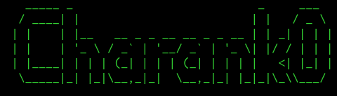 Nome Charank0 em ASCII